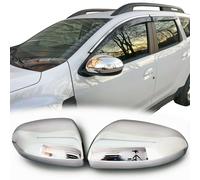 Stainless steel mirror caps suitable for DACIA DUSTER II from 2018, polished ...