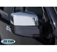 Stainless Steel Mirror Caps V2A Fits Jeep Patriot Cherokee Liberty Dodge Nit