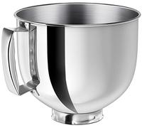 Stainless Steel Mixer bowl Fit for KitchenAid Artisan&Classic Series 4.5-5 QT Tilt-Head Mixer, 5 Quart Mixing Bowl with Handle.