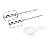 Stainless Steel Mixing Paddle & Dough Hook for Kenwood Handheld Mixers, 2-Pack Mixer Attachment Parts, For Long-lasting For Blender Beater Replacement Accessories for Kitchen(B*2)