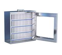 Stainless Steel Mobile Phone Storage Cabinet with Transparent Lock - Secure for Corporate Offices & Factories - Durable Mobile Phone Holder