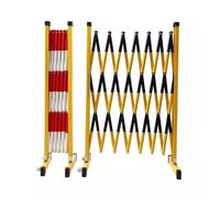 Stainless Steel Mobile Safety Barrier with Wheels - Expandable, Retractable & Foldable Design for Industrial and Outdoor Security, Perfect for Crowd Control & Safety Management