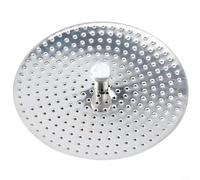 Stainless Steel Moka Pot Filter Basket Replacement for 2-Cup 4-Cup 6-Cup and 9-Cup Stovetop Espresso Makers - Compatible with Bialetti Plus Most Standard Moka Coffee Pots(6 Cups)