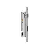 Stainless Steel Mortice Sash Lock, 85MM Center Door 40MM Backset Lock for Internal and External Doors, Satin Nickel Frame Mortice Deadlock for Home and Workplace