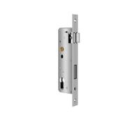 Stainless Steel Mortice Sash Lock, 92MM Center Door 40MM Backset Lock for Internal and External Doors, Satin Nickel Frame Mortice Deadlock for Home and Workplace