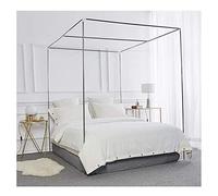 Stainless Steel Mosquito Net Frame for Single/Double/King/Super King Bed Easy Assembly 16mm Diameter 1.2×2m Bed Size Canopy Bed Net Bracket