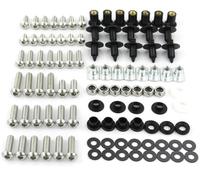 Stainless Steel Motorbike Accessories Fairing Bolt Kit Body Screw Complete Set For Y&amaha YZF R1 YZF-R1 2009-2014 Motorcycle decorative accessories(Onecolor)
