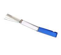 Stainless Steel Motorcycle Carburetor Cleaning Tool Kit with Multiple Needle Sizes for Deep Cleaning and Dirt Removal Compatible with Most Motorcycles Blue Color 10.2cm