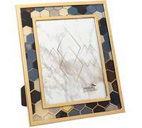 Stainless Steel Multi Colour Hexagonal Picture Photo Frame - 8 x 10/25 x 20cm