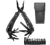 Stainless Steel Multi Tool Pliers,24 in 1 Multitools, Mens Gifts for Dad, Birthday Gifts for Him, Christmas Gifts for Him,Valentines Day,Secret Santa Gifts for Men