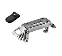 Stainless Steel Multifunction Bicycle Bike Repair Tool Kit Handheld Folding Cycling Repair Tool Mountain Bike Multitool Kit Mountain Multitool with Chain Breaker