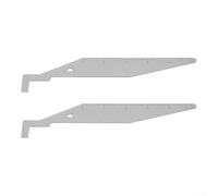 Stainless Steel Multipurpose Tools Set of 2 Pcs Hand Pry Bars for Firefighting and Situations