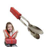 Stainless Steel Musical Spoons | Metal Spoons with Handle - Musical Instrument Equipment with Crisp Sound for Music Education, Stage Performance, and Daily Practice