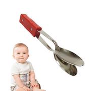 Stainless Steel Musical Spoons | Percussion Metal Spoons Instrument with Handle,Beautiful Appearance Musical Instrument Equipment for Music Education, Daily Practice, and Stage Performance