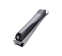 Stainless Steel Nail Clippers Compact and Multifunctional Household Nail Clippers with Built-in Nail File(L)