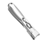 Stainless Steel Nail Clippers - Heavy Duty Trimmer, Slim Cutting Tool, Foldable Grooming Scissors, Finger Clippers, Toenail Clippers, Handy Steel , Care Set with Organiser