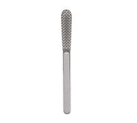 Stainless Steel Nail File Double Side Polished Professional Manicure Pedicure Tool for Home Beauty Salons Nail Art Silver