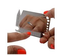 Stainless Steel Nail File & Nail Cleaner Tool - Shatterproof Double-Sided Mirror, 3 Cleaning Tips, 2 Replaceable 240-Grit Emery Pads - Mirror Magic ® 7-in-1 Travel Size 85.6mm x 55mm - Silver Finish