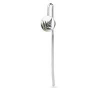 Stainless Steel Natural Plant Silhouette Fern Leaf Metal Bookmarks, Fashion Page Marker, Exquisite Clip Bookmarks, Unique Book Marks Gifts Book Accessories for Men & Women Book Lovers, 1"