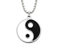 Stainless Steel Necklace Charms | Third Eye Vision | Peace Symbol | Finding Your Self | Yin & Yang | Moon Cat | Turtle Power | Flower of Life | | OM | Mystical Spiritual Protection, for Men & Women
