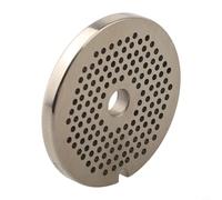 Stainless Steel No. Orifice Plate for Meat Grinders - 2 Mm Perforated Disc Compatible with No. Grinder Models 304 Stainless Steel for Easy-Clean Replacement Part(2MM)