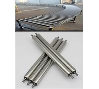 Stainless Steel Non-Powered Conveyor Rollers - Durable Idler Rollers for Efficient Material Handling in Factories(L 90cm/35.4in)