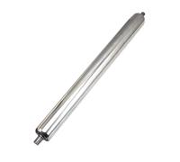 Stainless Steel Non Powered Tube Roller Conveyor Belt Roller for Assembly Line Factories 32mm x 500mm Waterproof and Rustproof Metal Roller with Spring Loaded Press In Mounting