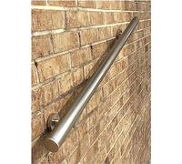 Stainless Steel Nonslip Balustrade Kit13.4ft Round Rail for Elderly & Children Safety Ideal for Commercial Spaces Durable & Secure Railing Solution