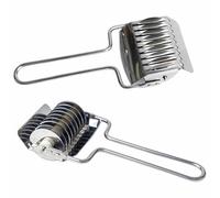 Stainless Steel Noodle Cutter,Noodle Lattice Roller Pasta Spaghetti Maker Kitchen Cooking Tools Pressing Dough Cutter Pasta Make Tool