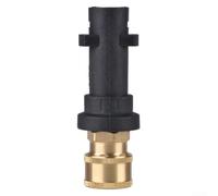 Stainless Steel Nozzle Adaptor for Karcher K2 K3 K4 K5 | Solid brass socket, 1/4" quick female fit, max 2000 PSI, fits K2-K7 guns, replaces old connectors