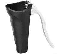Stainless Steel Nut Cracker for Walnuts Pecans Hazelnuts with Mechanical Advantage and Focused Crack Point Delivery (Black 1)