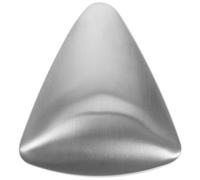 Stainless Steel Odor Remover Soap Triangle Bar Silver