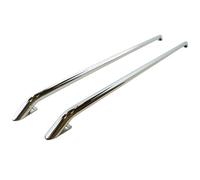 Stainless Steel OE Style Roof Rails for the Volkswagen Transporter T6 SWB