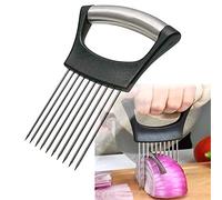 Stainless Steel Onion Holder for Slicing,Onion Cutter for Slicing and Storage of Onions,Avocados,Eggs and Other Vegetables