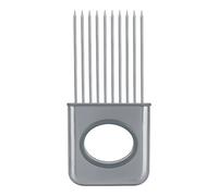 Stainless Steel Onion Holder Fruits Veg Meat Cutter Slicer Peeler Chopper with 10 Prongs for Kitchen Cooking