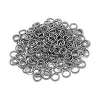 Stainless Steel Open Jump Rings ， Jump Rings Connectors Multicolor 3-10mm 200 pcs for Jewelry Making DIY(Stainless Steel,9mm)