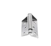 Stainless Steel Or Iron Galvanized Hinge Spring Automatic Closing Reset Heavy-Duty 1Pcs(JL0003-1)