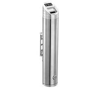 Stainless Steel Outdoor Cigar Ashtray - Wall-Mount Smoker's Station for Cigarettes Windproof Patio Ash Holder Commercial Grade Cigarette Butt Disposal Solution