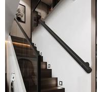 Stainless Steel Outdoor Grab Rail - 8.2ft Stairs Banister Support Kit Wall Balustrade il Safety Bar for Exterior Steps & Accessibility Hand Grip