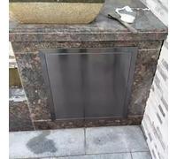 Stainless Steel Outdoor Kitchen Access Door, Flush Mount Inspection Panel for Wall or Floor, Waterproof Electrical Plate Cover