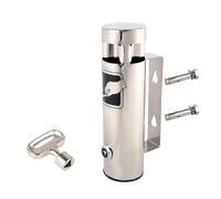 Stainless Steel Outdoor Socket, Wall Socket Porous Design, Wall Mounted, Triangular Safety Lock(34X8Cm/13X3In), Litobnx, 34 * 8cm/13 * 3in