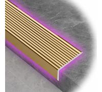 Stainless Steel Outdoor Stair Tread Non-Slip L-Shaped Profile (40x20mm) - Weather-Resistant Durable & Safe for Enhanced Traction on Steps