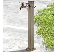 Stainless Steel Outdoor Water Column with Faucet - Freeze Proof Irrigation Hydrant, Lawn Pipe Water Dispenser for Gardens, Patios & Yards, Durable & Weather-Resistant