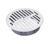Stainless Steel Outdoor Water Drain Cover Durable Utility Grate for Garden Patio System (D, One Size)