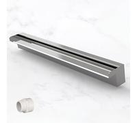 Stainless Steel Outdoor Waterfall Spillway KitWallMounted Overflow Box for Garden Pond Creates Uniform Water Flow Ideal for Landscaping and Water Features