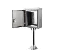 Stainless Steel Outdoor Waterproof Electrical Enclosure, Durable Weatherproof Design for Electrical Projects and Installations