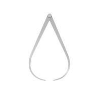 Stainless Steel Outer Calipers Measuring Tool, 350mm Pottery Calipers