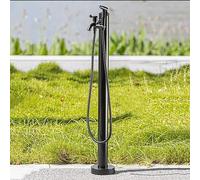 Stainless Steel Outside Faucet Post - Vertical Garden Watering Column, Freestanding Hose Stand, Anti-Frost Outdoor Faucet for Courtyard Irrigation