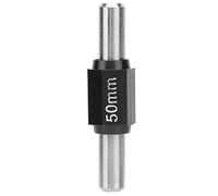 Stainless Steel Outside Micrometer Calibration Block, Precision Micrometer Standard Caliper Rod Bar for Accurate Tool Calibration with 25mm 50mm 75mm 100mm Options (50MM)