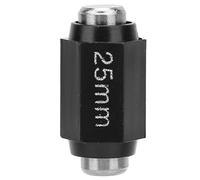 Stainless Steel Outside Micrometer, Standard Caliper Calibration Block Rod Bar for Detection Revising Calibrating Micrometer Reference Rod Gauge Accessories Measuring Range (25mm)